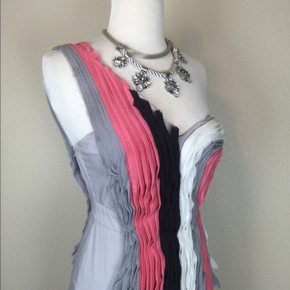 Miss Minuet  One Shoulder Party Cocktail Dress - Picture 3 of 5