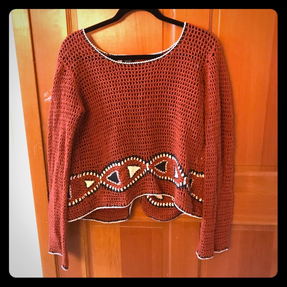 Volcom knit sweater sz M