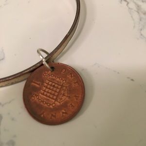 UK penny necklace 