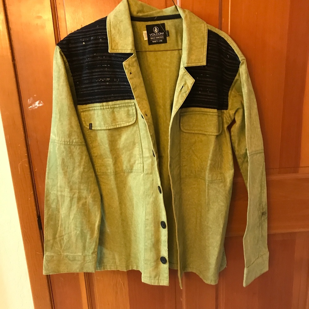 Volcom canvas Jacket sz M