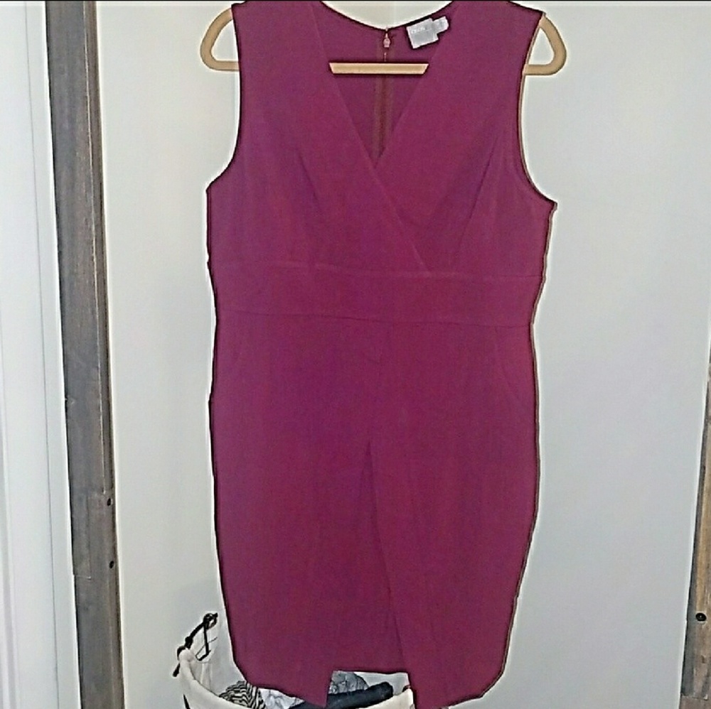 DONATED ASOS plum dress