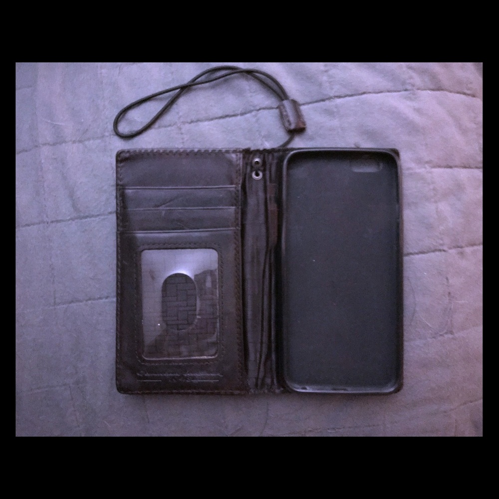 Leather IPhone 6 wallet/case