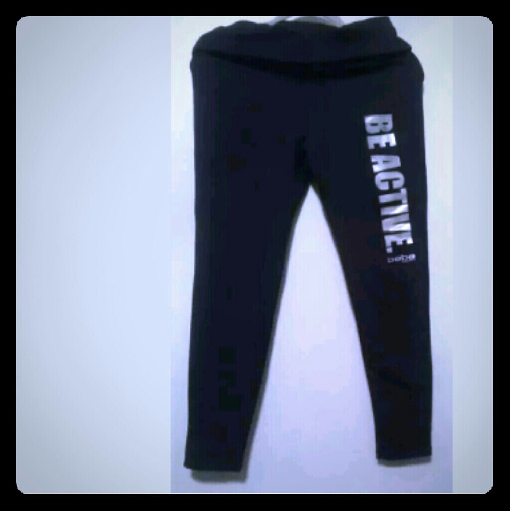 Bebe work out leggings sport large