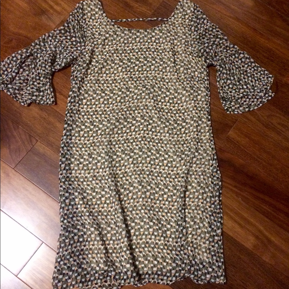 Peaches and Cream Dress with back detail