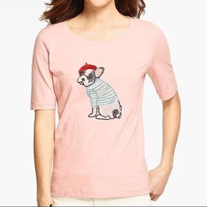 Talbots Sparkle Dog Tee - 3X