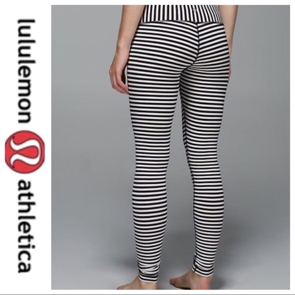 lululemon athletica Pants - 💕SALE💕Rare Lululemon Wunder Under Narrow Stripe