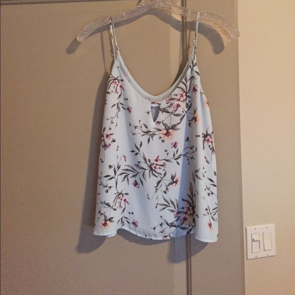 Lush Printed Keyhole Cami Size XS