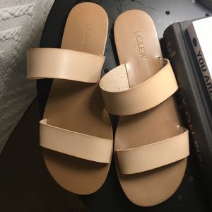 J. Crew slide sandals
