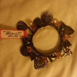 Authentic Betsey Johnson Charm Bracelet