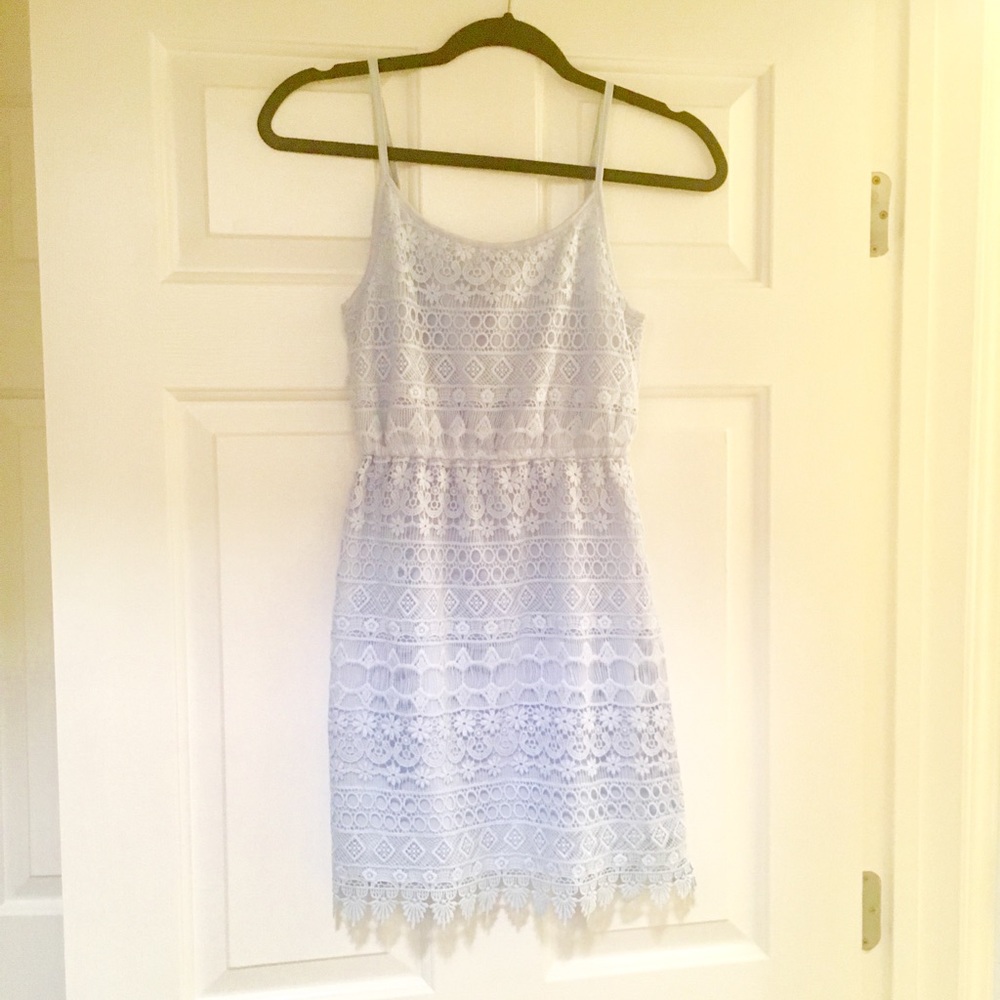 H&M lace mini dress