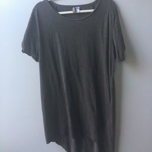 Grey T-shirt Dress