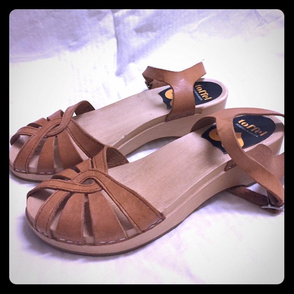 Swedish Hasbeens Sandals size 38