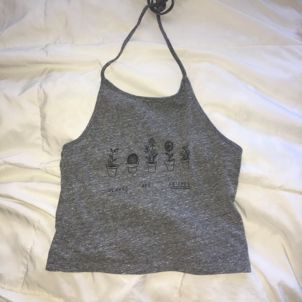 Plants Are Friends Halter Top