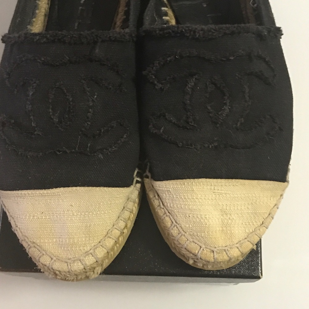 Authentic Chanel espadrilles
