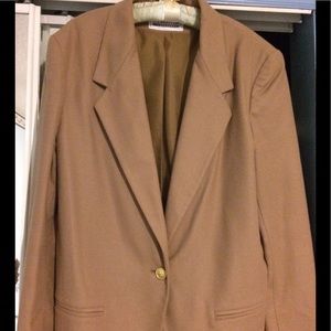 Wool/cashmere blazer