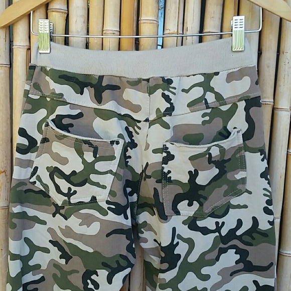 BRAND NEW SEDUZIONE Fleece Lined Camouflage 5 Pocket Fleece Lounge Sweat Pant OS - Picture 4 of 8