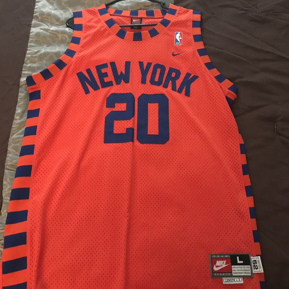 New York knicks Allan Houston jersey