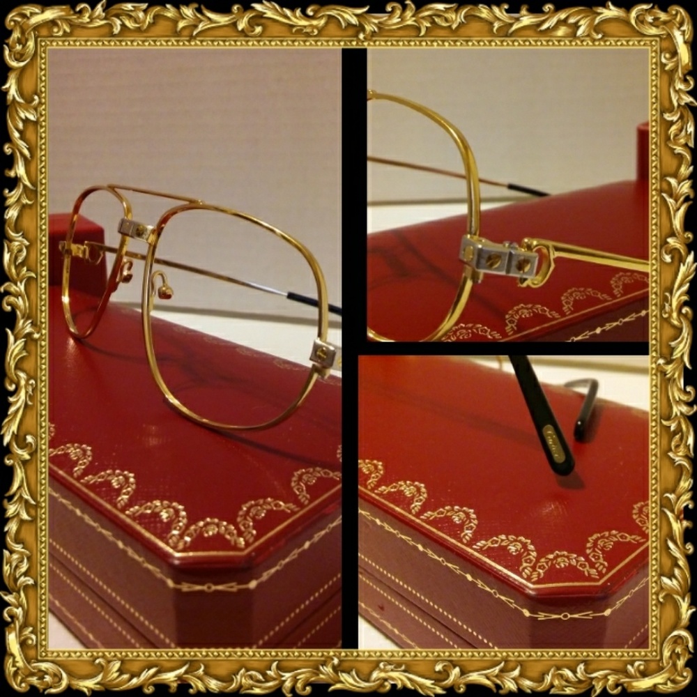 CARTIER " SANTOS ROMANCE" VINTAGE CARTIER 100%