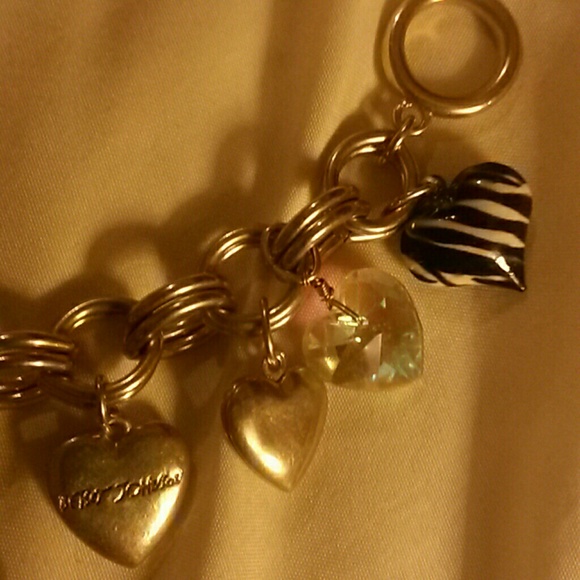 Authentic Betsey Johnson Charm Bracelet - Picture 2 of 4