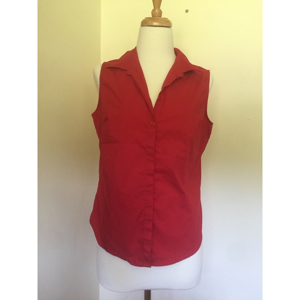 Sleeves button down blouse