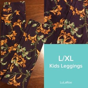 LuLaRoe Kids L/XL Leggings