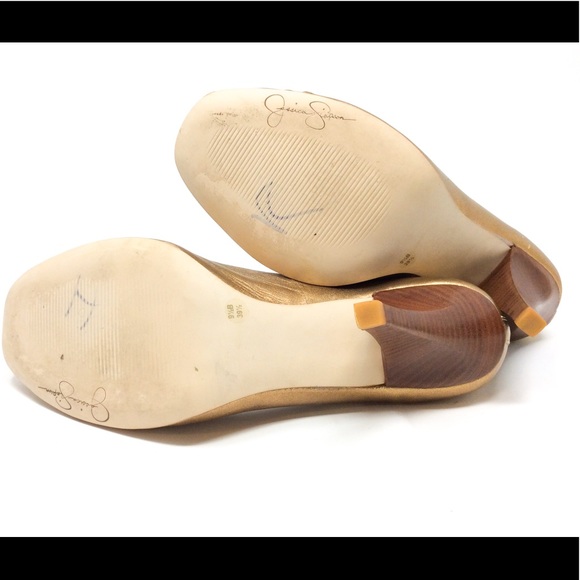 Jessica Simpson Square Toe Ballerina High Heel - Picture 5 of 8