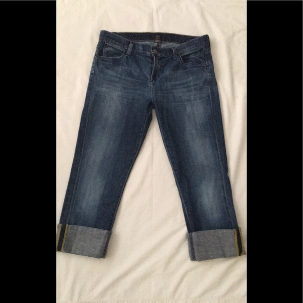 Citizens of Humanity straight leg crop