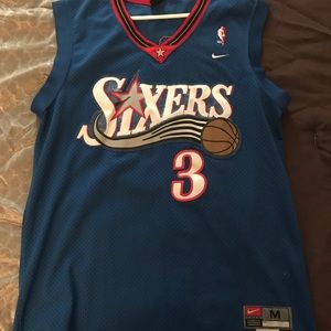 Sixers Iverson throwback jersey