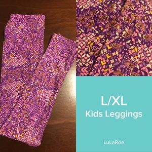 LuLaRoe Kids L/XL Leggings