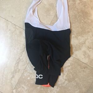 NWT "bib-type" bike shorts, Med