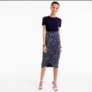 J. Crew printed tulip skirt J. Crew printed tulip skirt