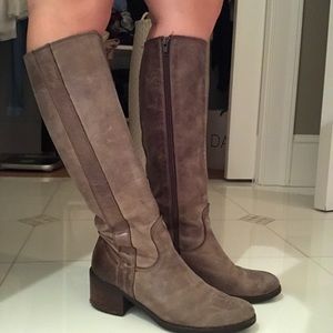 Italian leather boots