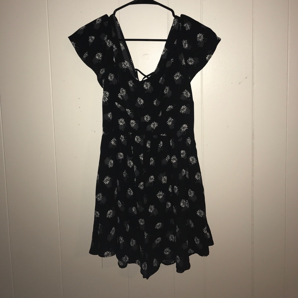 LA Hearts Floral Romper