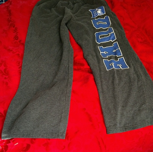 stadium Pants - Mens MED Duke grey sweats stadium Pants - Mens MED Duke grey sweats