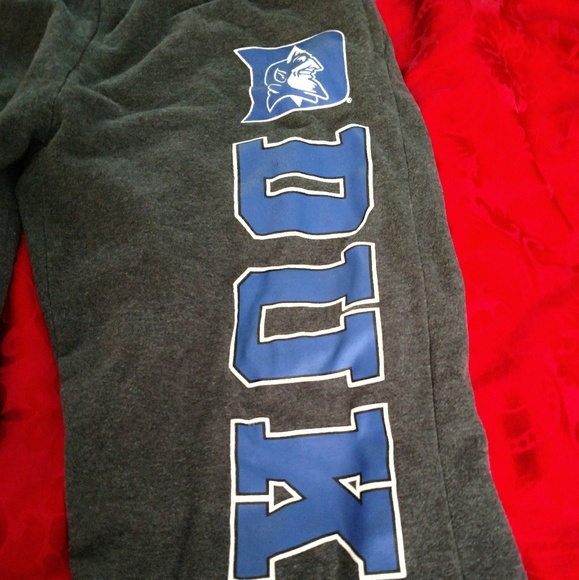 stadium Pants - Mens MED Duke grey sweats stadium Pants - Mens MED Duke grey sweats