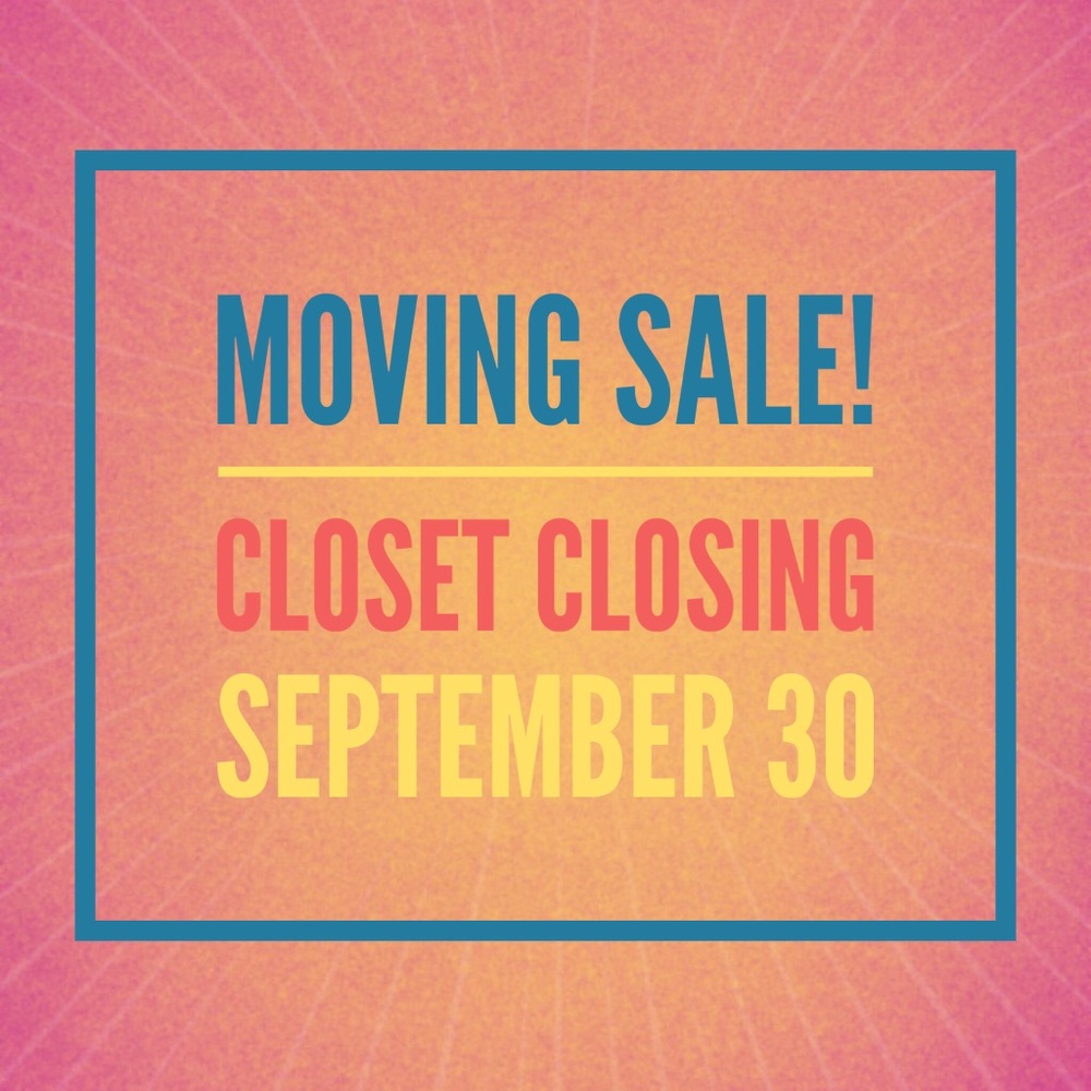 Everything must go