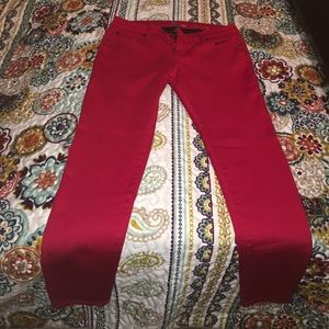 Red Skinny Jeans