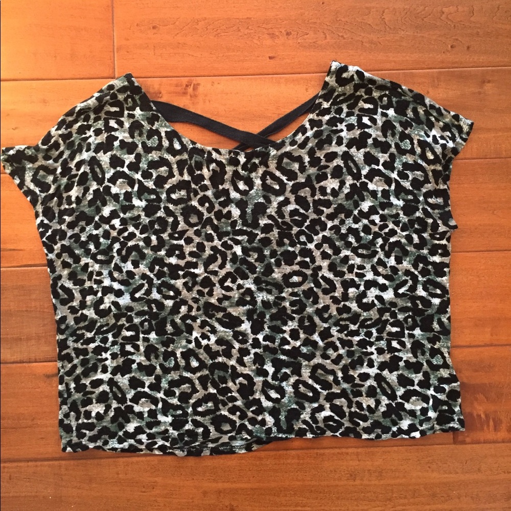 cheetah print top