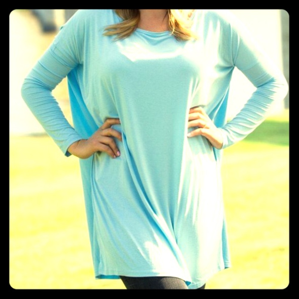 Light Blue/Teal Piko Tunic