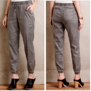 Anthropologie Level 99 Corsa Joggers in Gray