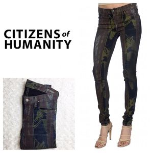 CoH Distressed Avedon Beowulf Low Rise Skinnies