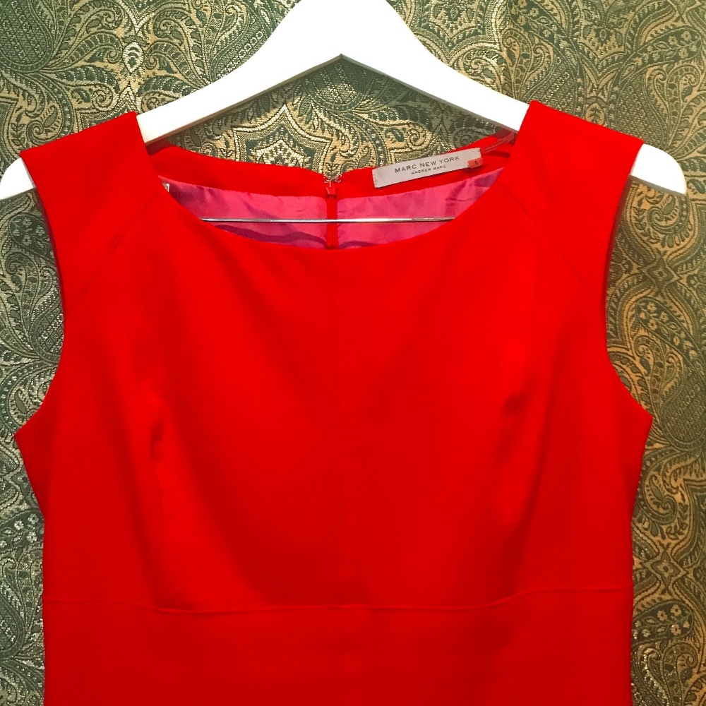 Anne Klein Red Swing Dress