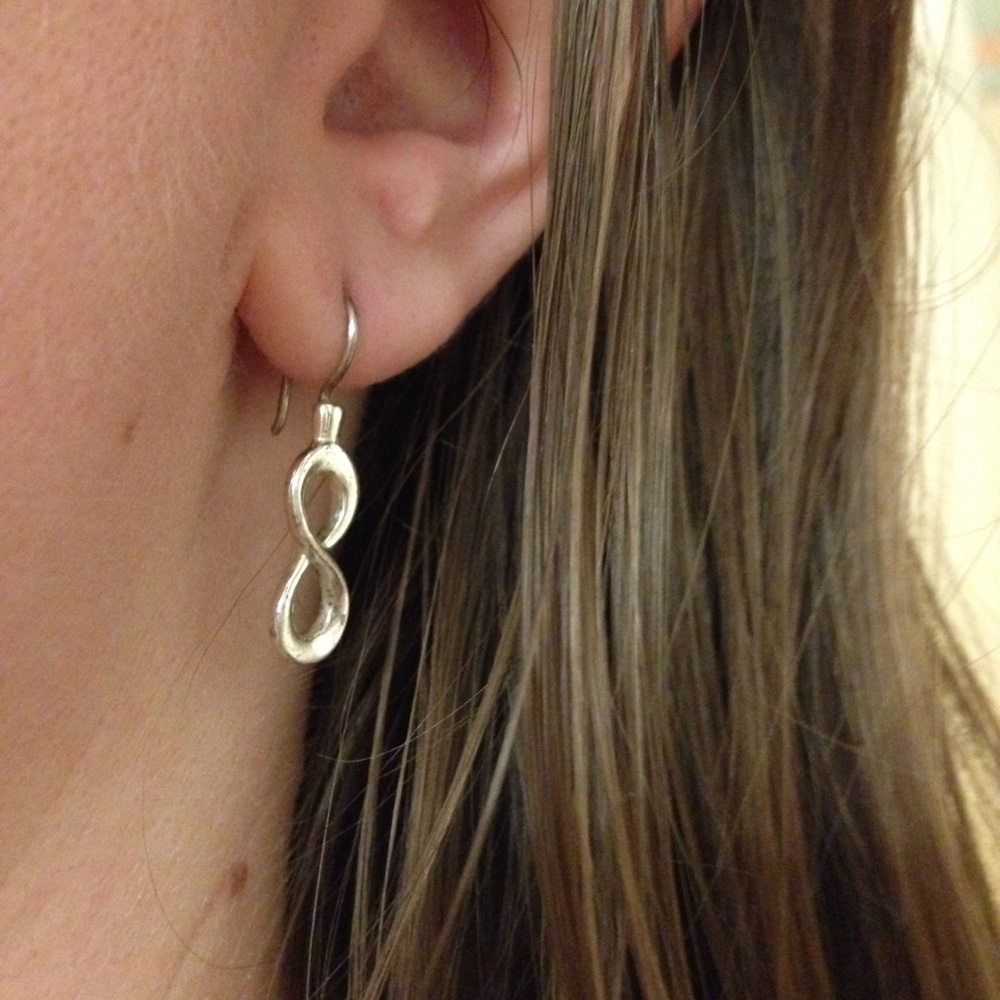 Sterling Silver Infinity Earrings