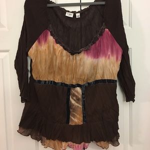 Cato 18-20W plus size Bohemian style Top Cato 18-20W plus size Bohemian style Top
