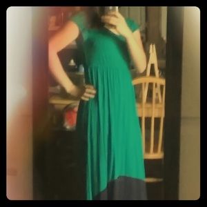 Blue high-low dress (NEGOTIABLE PRICE)