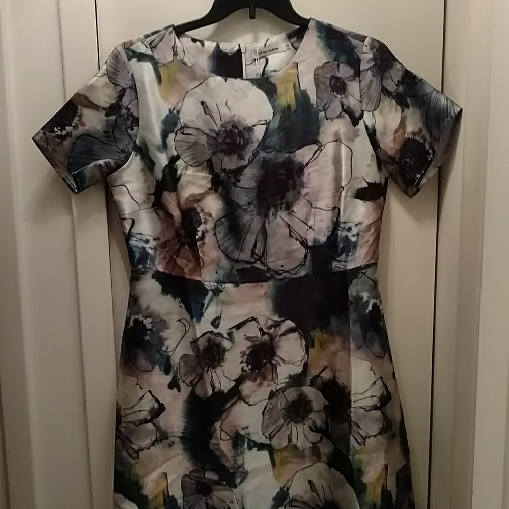 Style London 2X Floral Dress NWT