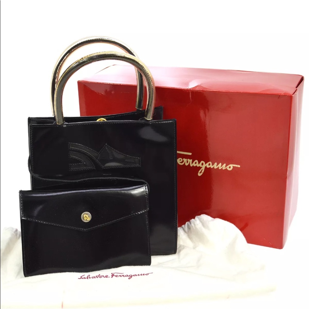 Authentic Salvatore Ferragamo Hand Bag