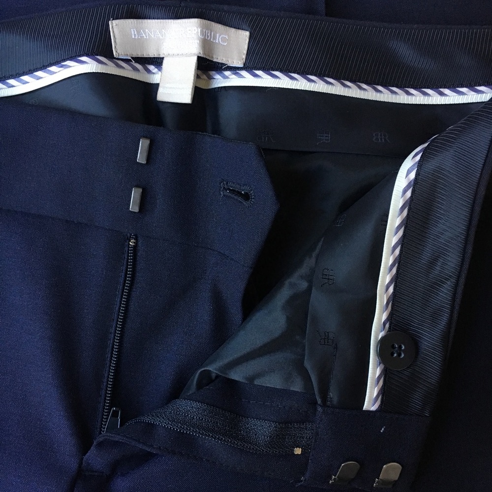 Navy slacks