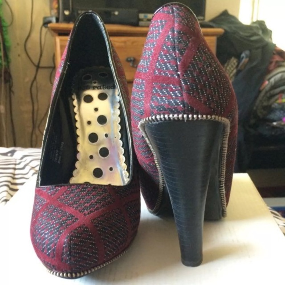 Maroon heels