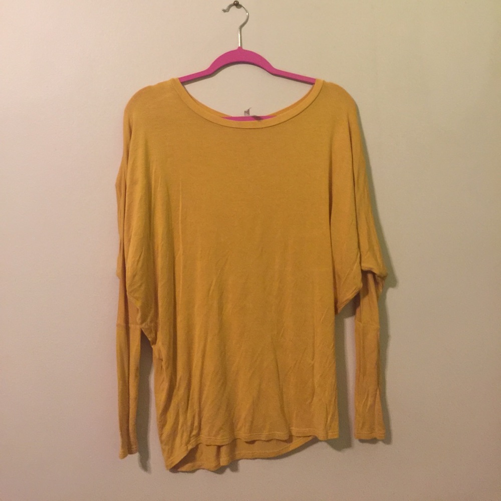 MUSTARD YELLOW TUNIC